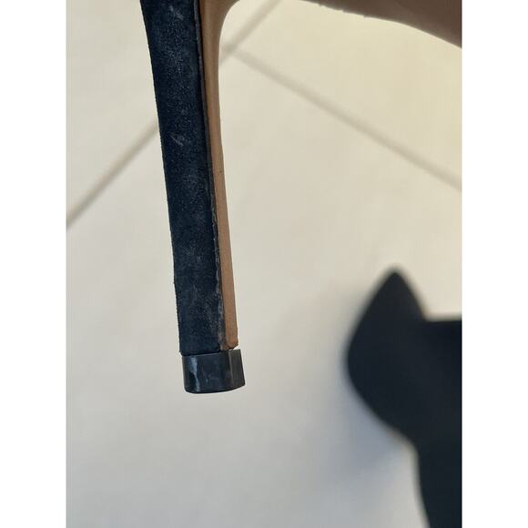 Schutz Boots Women Gisela Sock Booties Pull On Colorblock FLAWS - Picture 10 of 12